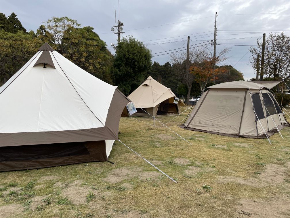 ogawaの常設テント